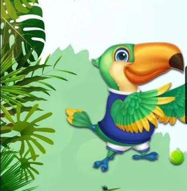 The Flappy Casino toucan mascot